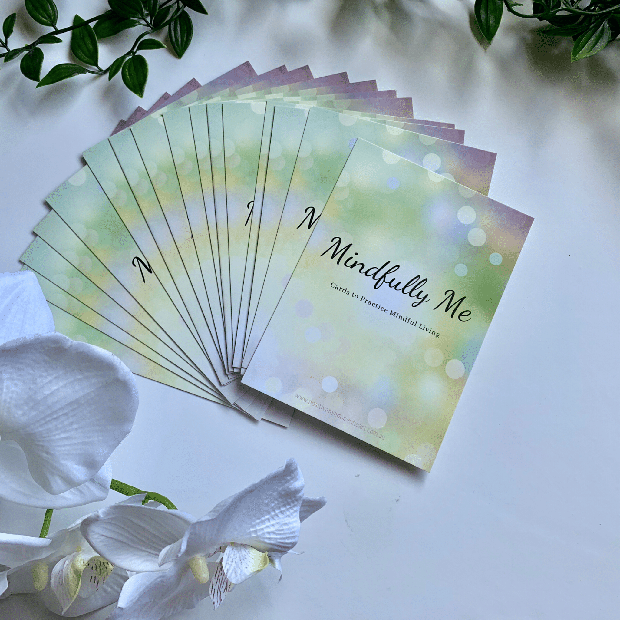products positive mind open heart mindfulness cards