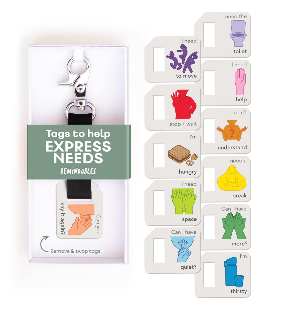 Remindables – Communication 12 Tag Set
